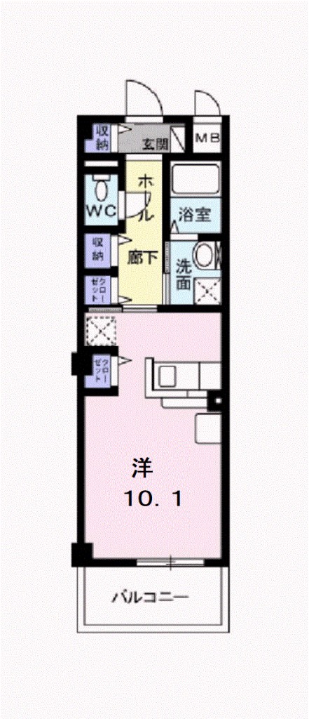 サニーキャンプ東雲Ⅰ 間取り