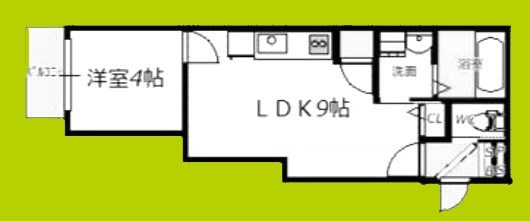 コティ諏訪ノ森 間取り図