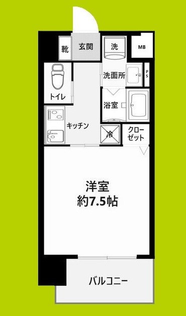 LIVIAZ NAMBA KRASS 間取り