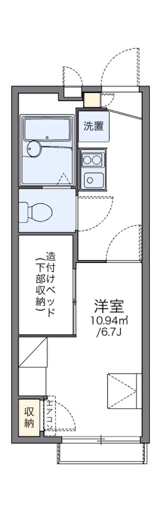 レオパレス星丘Ｂ 間取り