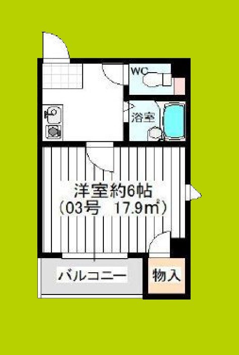 グローハイツ松崎町 間取り