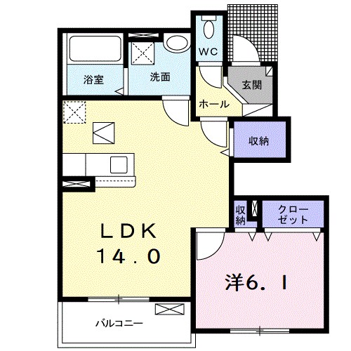 エスポワール 間取り