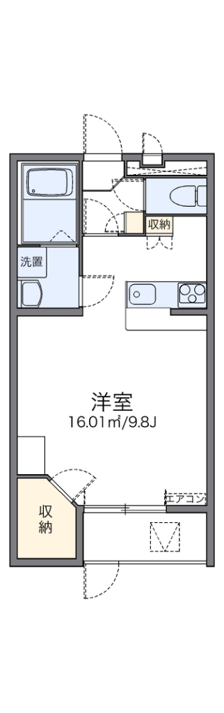 レオパレス我孫子 間取り