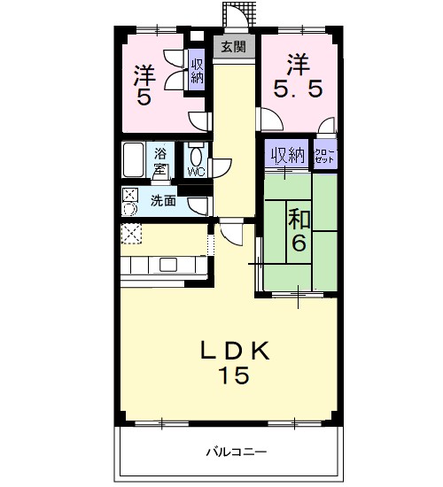 アムール和泉 間取り