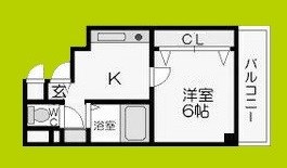 クレセール阿波座 間取り