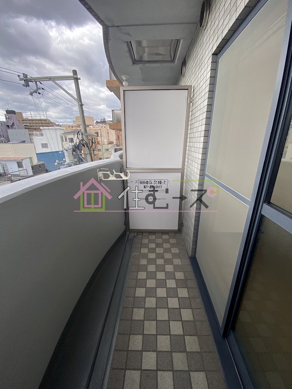 ノルデンハイム東三国Ⅱ ベランダ