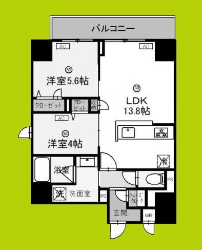 Maison de Azure 間取り