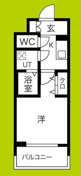 レジュールアッシュ九条 間取り