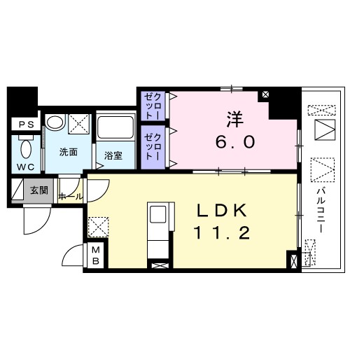 ムーンヒルズ大阪 間取り