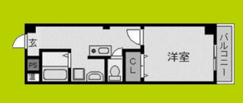 ブルーノ長堀 間取り