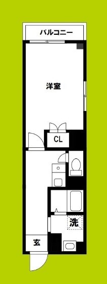 エスペランサ谷町 間取り