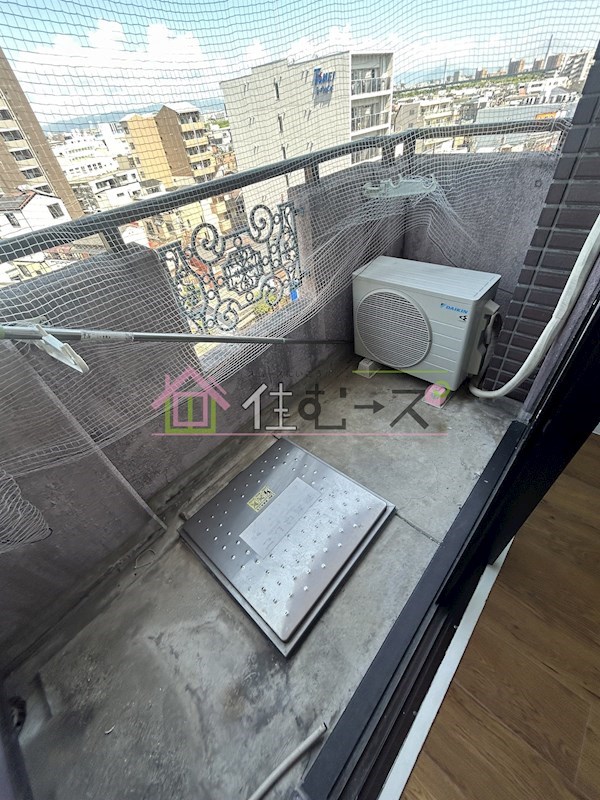 ラヴィ城北 ベランダ