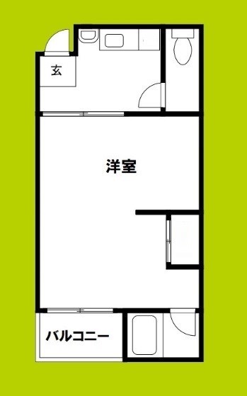 嶋川マンション 間取り