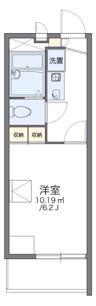 レオパレスピーチヴィレッジ 間取り