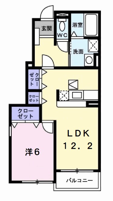 ＨｏｐｅＨｉｌｌ山之上Ⅰ 間取り