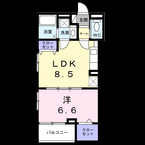 パーチェ　エテルノⅠ 間取り