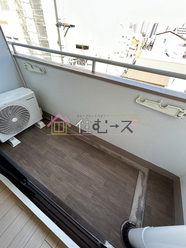 アクエルド都島 ベランダ