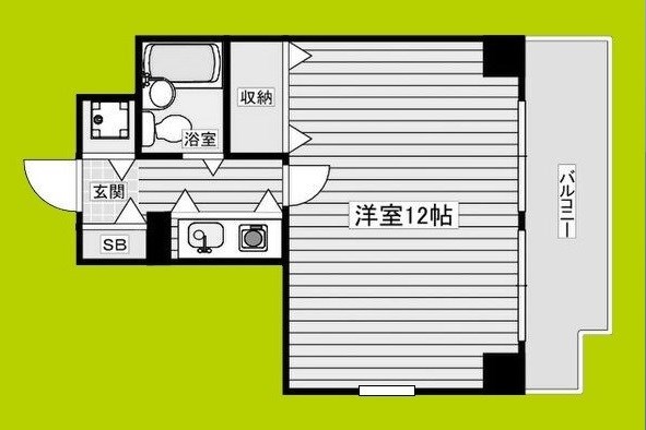 朝日プラザ都島本通パサージュ 間取り