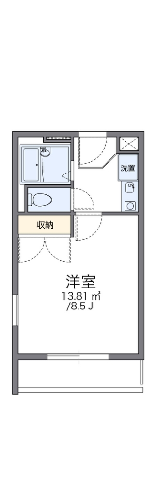 レオパレスサニーヒル 間取り