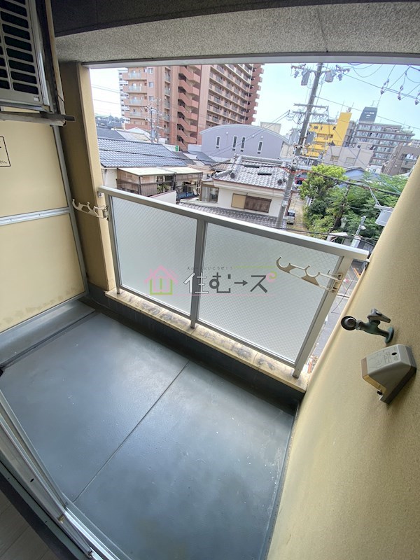 メロディーハイム美章園 ベランダ