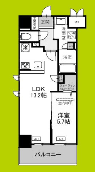 アンシャンテ岡本町 間取り