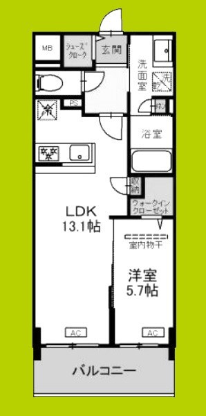 アンシャンテ岡本町 間取り