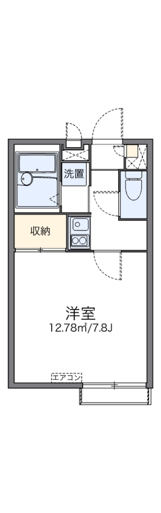 レオパレスエンブレム 間取り