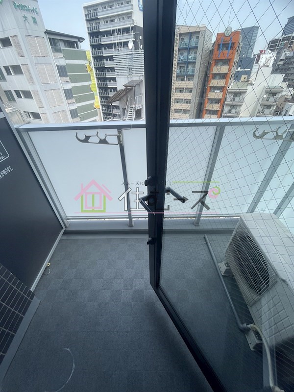 ファーストフィオーレ難波南パークサイド ベランダ