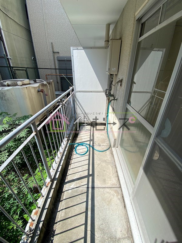 田辺マンション ベランダ