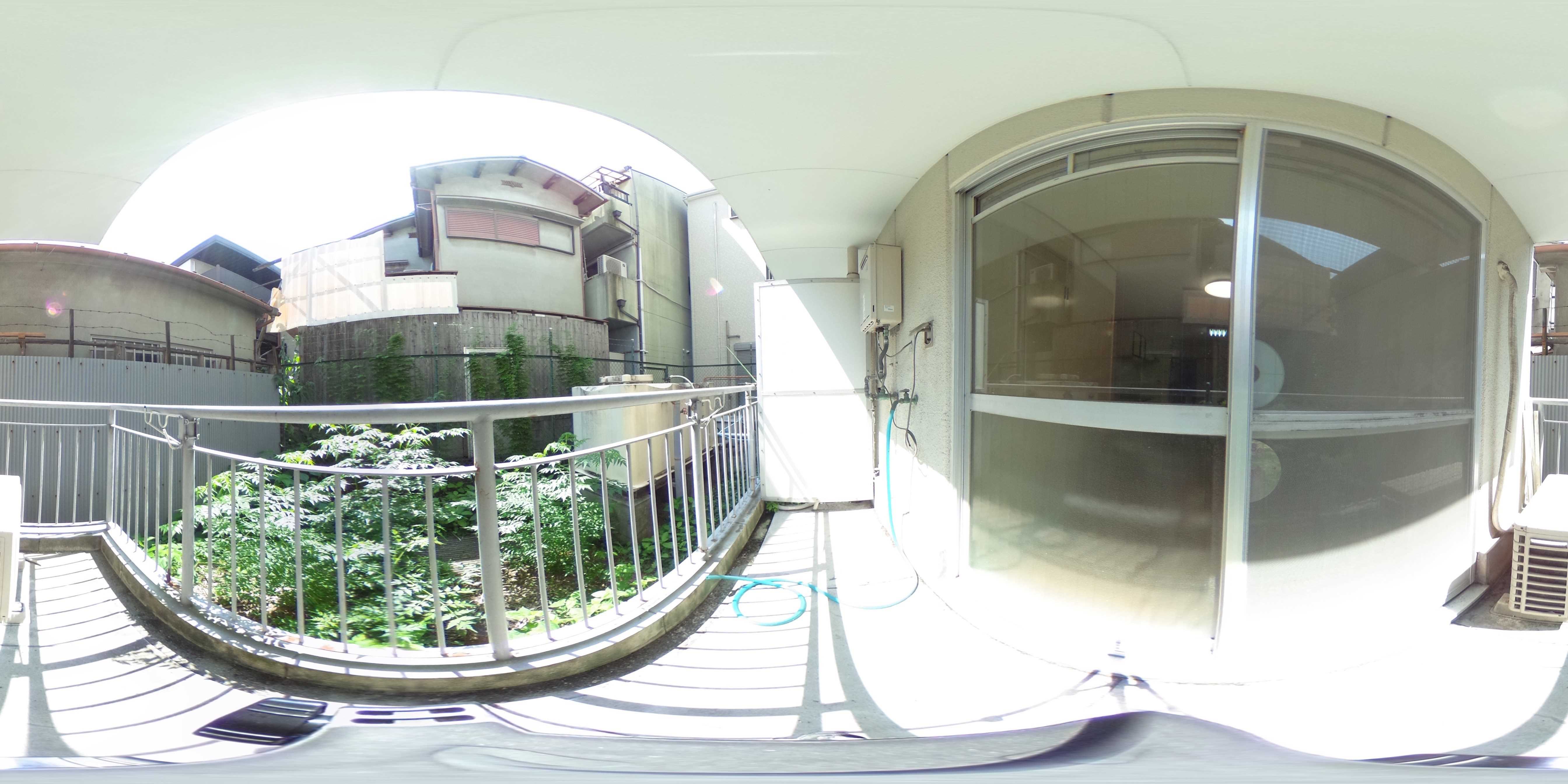 田辺マンション ベランダ
