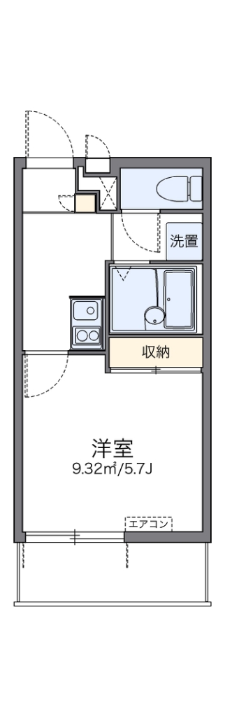 レオパレスアトレ 間取り