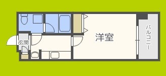 レオンコンフォート難波 間取り