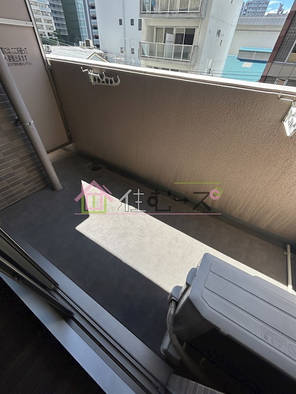 レオンコンフォート難波 ベランダ