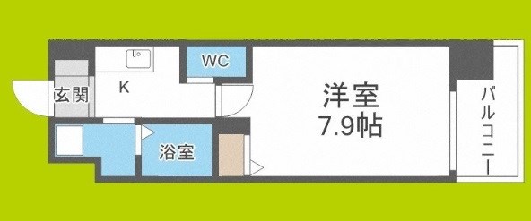 リヴィアス難波ルノン 間取り