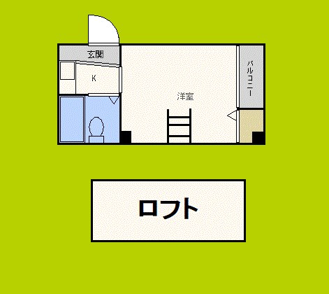 ヴィラ上町 間取り