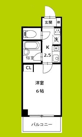 ラ・フェリオ新深江 間取り