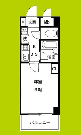 ラ・フェリオ新深江 間取り