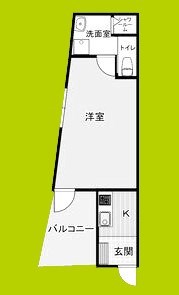 カーサフォルトゥナート額田駅前 間取り図