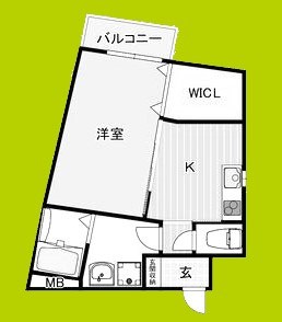 カーサフォルトゥナート額田駅前 間取り図