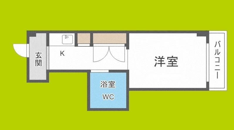 相川嶋田マンション 間取り