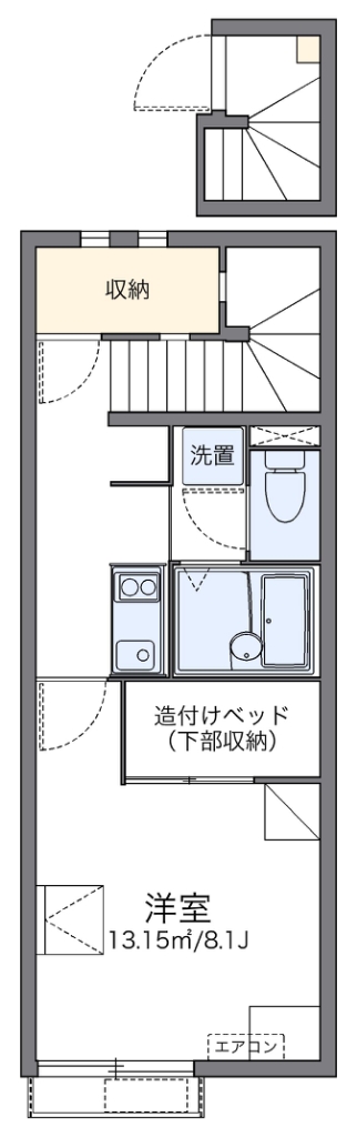 レオネクストマイヒルズ８８４３ 間取り