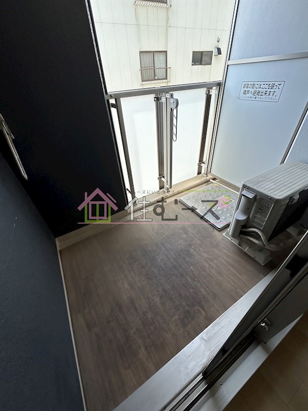 アドバンス大阪グロウスⅡ ベランダ