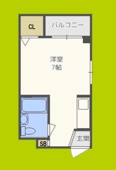 コーポ片町 間取り