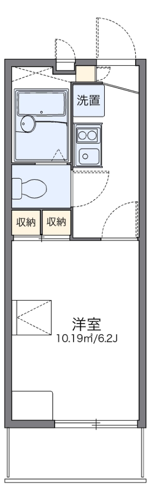 レオパレスアルカイック 間取り