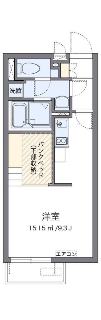 レオネクスト西宮北参番館 間取り