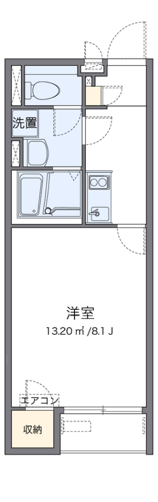 レオネクストレイクサイド 間取り