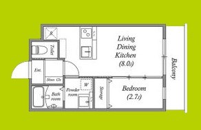 St・Residence南津の辺 間取り