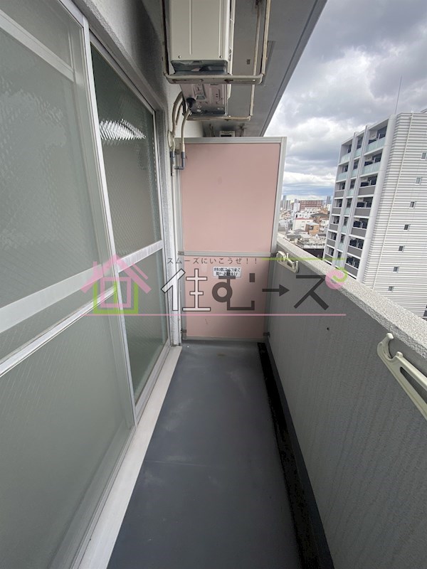 LakiaMaison弁天町 ベランダ