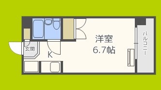 エスプライム新大阪Ⅱ 間取り