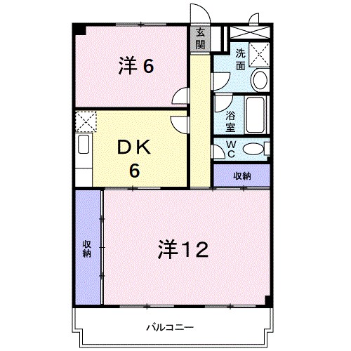 リバティーハイツ 間取り